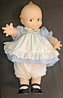 Vintage 1960s Kewpie Cameo Hard Plastic Doll 11” • $60