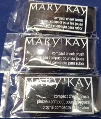 3 Pack Mary Kay Compact Cheek Blush Brush Travel Applicator~sealed! • $11.65