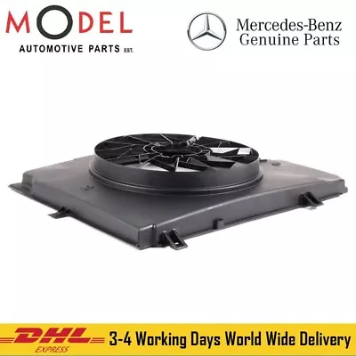 1998-2003 Mercedes E320 W210 Engine Cooling Fan Shroud Assembly A2105052355 OEM • $119