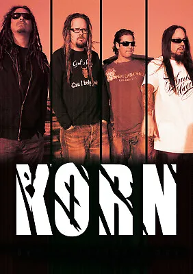 Korn  Concert Poster  Tour 12  X 18  Free Shipping • $22.13