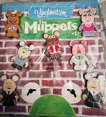 Disney Vinylmation Collector Set Muppets #1 Pins ~NEW! 7 Pins • $50