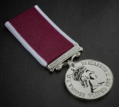 £9.99 • Buy Silver Elizabeth II Military Medal Long Service & Good Conduct ERII. Army LSGC