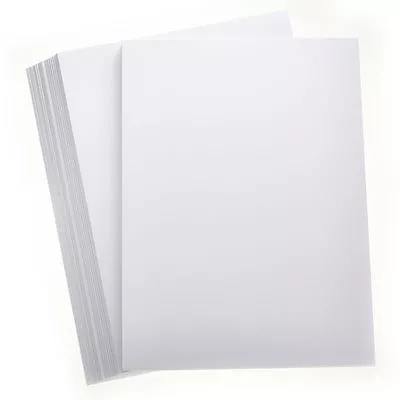 50 Sheets Snow White A4 Smooth Card 160gsm Craft Hobby Printer Cardmaking • £4.45