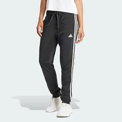 Adidas Women Primegreen Essentials Warm-Up Slim Tapered 3-Stripes Track Pants • $41