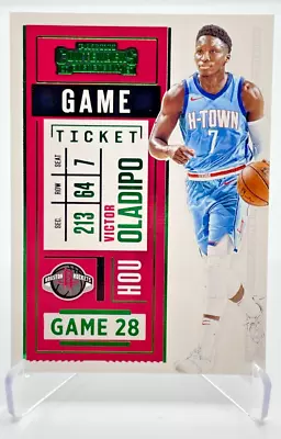 Victor Oladipo 2020-21 Panini Contenders Green Foil Parallel Game Ticket #82 • $0.99