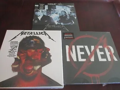  Metallica Garage Inc + Boxes Through The Never & Hardwired To Self Destrust   • $319.99
