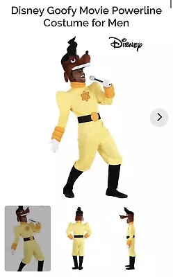 Men's Disney Goofy Movie Powerline Costume (MEDIUM) NEW!! • $60