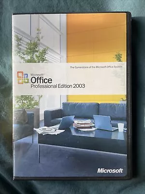 Microsoft Office Professional Edition 2003 Full Retail Version • $18