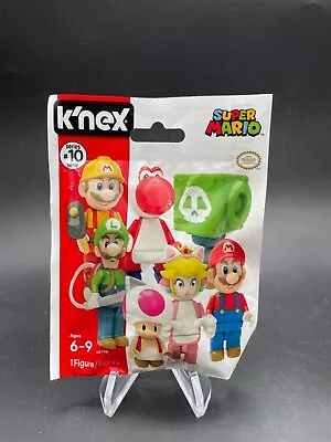 K'nex Super Mario Series 10 Figure Blind Bag Sealed Mystery Figure • $9.95