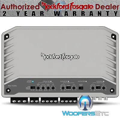 Rockford Fosgate M2-750x5 Marine 5-channel Speakers Tweeters Subwoofer Amplifier • $519.99