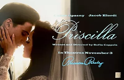 Priscilla Presley Autographed PRISCILLA 11x17 Mini Poster W/ Elvis ASI Proof • $299.99