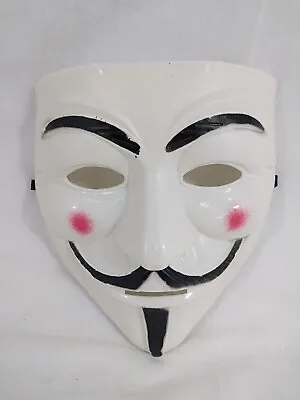 V For Vendetta Mask Adult Sized Elastic Band Halloween Cosplay • $3.50