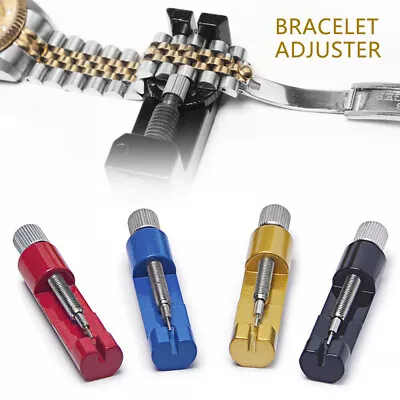 Watch Band Adjuster Watch Link Remover Tool Band Slit Strap Bracelet Pin BiYJW • £4.67