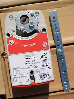 Honeywell MS4105A1130 - Two Position Spring Return Damper Actuator 44lb In • $134.10