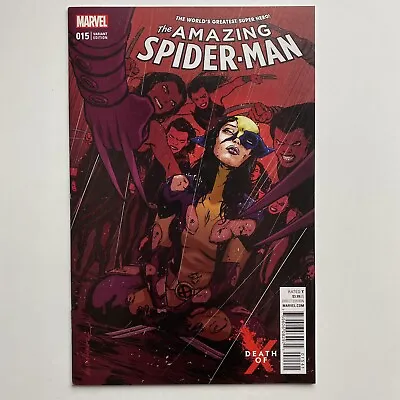 Marvel Amazing Spider-Man #15 David Lopez Death Of X Variant X23 Wolverine 2016 • $3.99