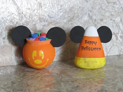 Disney Happy Halloween Mickey Candy Corn Treat Bucket Car Antenna Topper FLAWED • $14.99