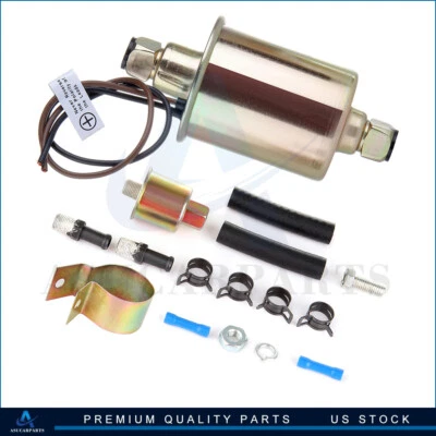 $14.19 • Buy Universal Electric Fuel Pump Carburetor 12V 5-9 Psi Cars Trucks Tractors E8012S