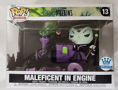 Funko Pop! Trains Disney Villains MALEFICENT IN ENGINE Funko Shop • $64.49