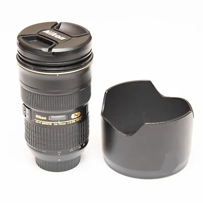 (READ) Nikon Af-S Nikkor 24-70mm F2.8G ED Nano Crystal Coat Lens • $200