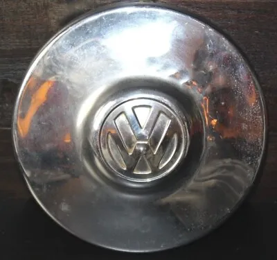 Vintage Chrome VW Volkswagen Beetle Bug Bus 10  Hubcap Original Wheel Cover • $13.49