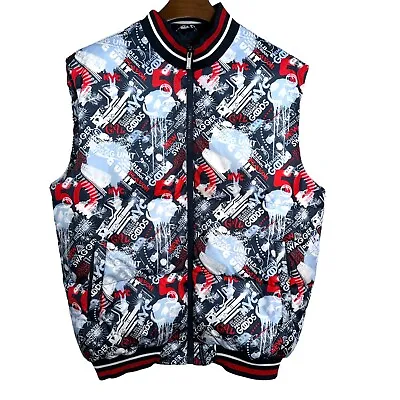 G-UNIT X Premium Goods 50¢ Puffer Jacket Vest Size XL Hip Hop Streetwear Y2K • $69.99