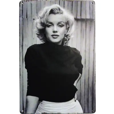 Marilyn Monroe Retro Pinup Girl Metal Sign Vintage 50s Poster Tin Sign 12x8 • $13.50