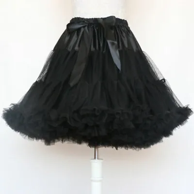 £8.19 • Buy Women Petticoat Lolita Tutu Skirt Underskirt Short Crinoline Cosplay Kw BF