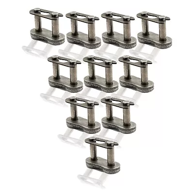 QTY 10 #40 Connecting Master Link For Roller Chain And Snow Blowers • $19.46
