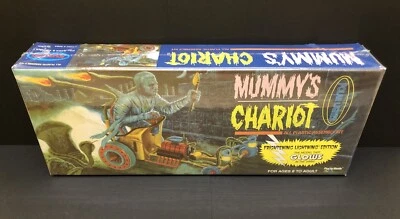 £29.99 • Buy Polar Lights ”The Mummy’s Chariot” Model Kit Aurora Reissue Rare MISB Last One!
