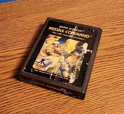 Missile Command Atari 2600 Atari 1981 Tested • $7.35