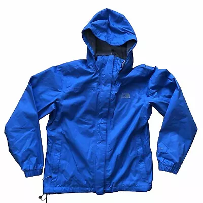 The North Face Venture HyVent Light Blue Womens Medium Hooded Rain Jacket • $30