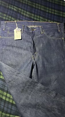 LEVI'S VINTAGE CLOTHING LVC 606 SUPER SLIMS MADE IN US RIGID 33x34 NWT MRSP $205 • $160