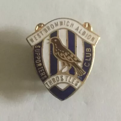 Rare Old West Bromwich Albion Supporters Club Badge (Gladman & Norman) • £10.99
