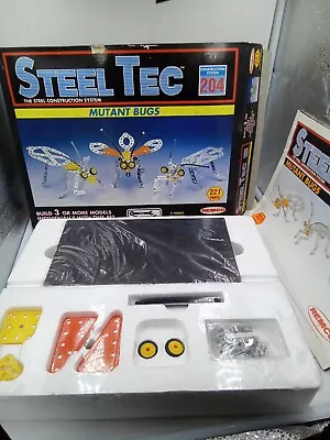 Remco Steel Tec Construction System 204 Mutaht Bugs 221 Pieces  New Open Box • $33.99