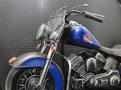 1940s Harley Davidson Motorcycle Model Easy Rod Custom Rider Touring Bike  1:6 • $249