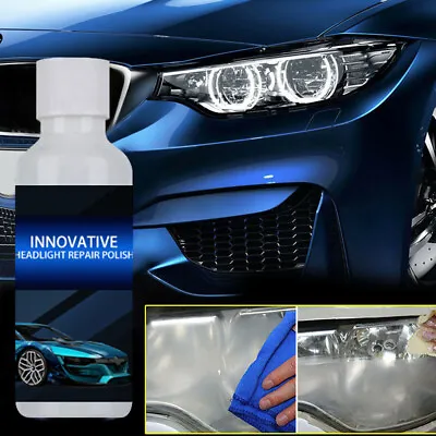 20ml Car Parts Headlight Cover Len Restorer Cleaner Repair Liquid Accessories • $3.99