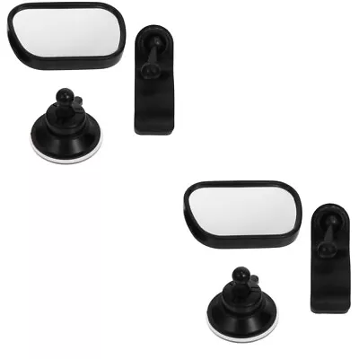  2 Sets Baby Rearview Mirror Plastic Child Pram Kids Car For Toddler • £13.39