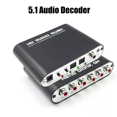 5.1 Audio Gear AC-3 Digital Audio Converter LPCM To Digital Audio Decoder*oa • £17.20