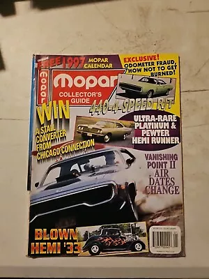 Vintage Mopar Collectors Guide Magazine January 1997 • $5.36