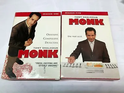 Monk - Season One And Five - 4 Dvd's • $5