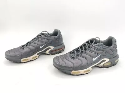 Men's Nike Air Max Plus Metallic Silver (647315-012) Size 10 • $9.99