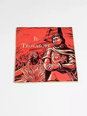 Vintage Opera Book Verdi Il Trovatore Libretto 1952 RCA  • $12.95