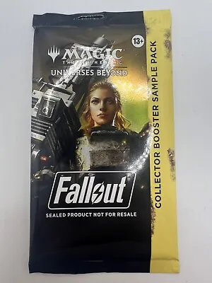 MTG Magic The Gathering 1x Universe Beyond Fallout Collector Booster SAMPLE Pack • $15