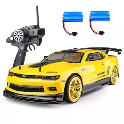 RC Car 1:10 Scale 4x4 Motor Brushed 2.4 Remote Control Rtr 4wd High Speed Drift • $75.99
