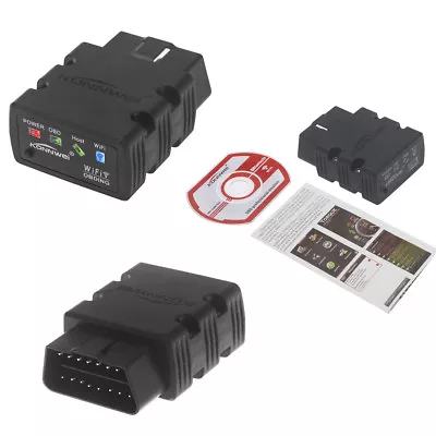 $20.98 • Buy OBD2 OBDII Auto Car Diagnostic Scanner Tool Code Reader For IPhone X 13 12 PC