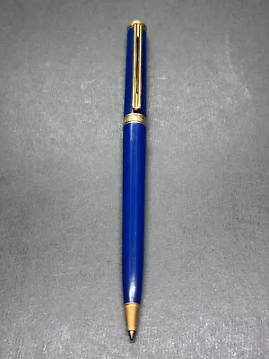MONTBLANC NOBLESSE OBLIGE Navy-Blue GT Vintage Twist Ballpoint Pen • $200
