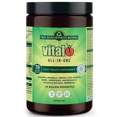 ^ Vital Greens All-In-One 120g • $24.44