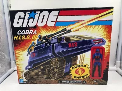 2021 New Hasbro GI Joe Cobra H.I.S.S. 3 Cobra Enemy Plus Rip It Action Figure • $29.98