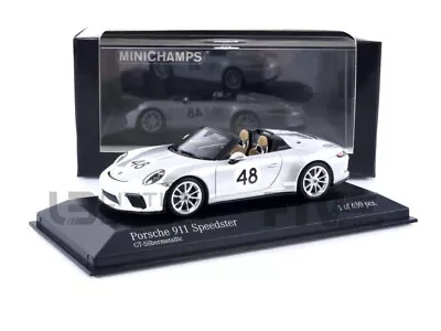 $89.95 • Buy Minichamps 1/43 - 410061130 - Porsche 911 (991) Speedster - 2019