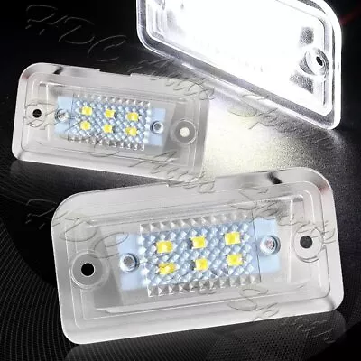 For Mercedes C CLK SL SLR Class W203 A209 R230 R199 SMD LED License Plate Lights • $13.99